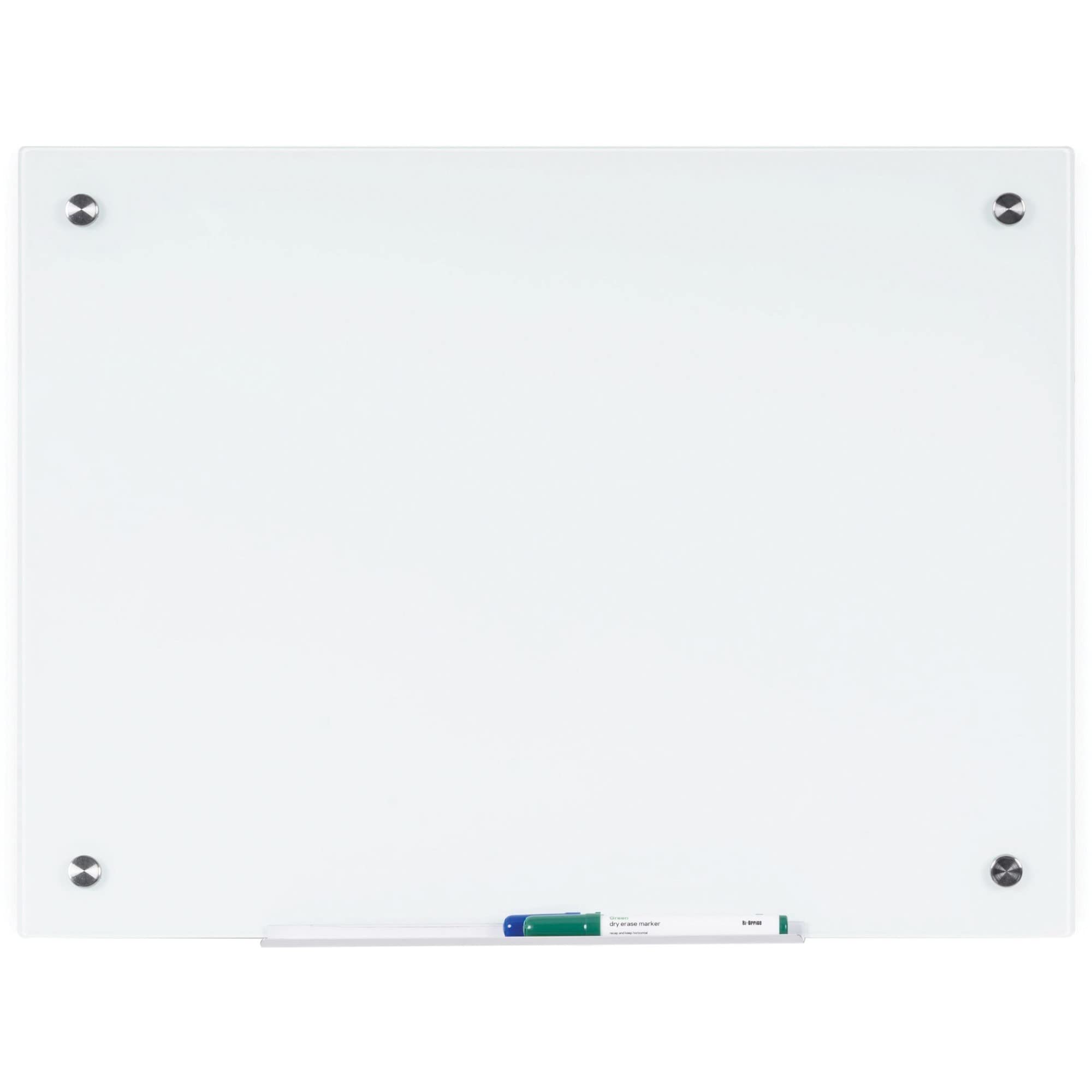 BVCGL080107 - Bi-silque Magnetic Glass Dry Erase Board