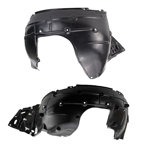 Image of TRQ Inner Fender Liner Set Compatible with 2017-2018 Honda Civic HO1248176 HO1249158