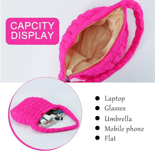 Bolso acolchado tipo tote grande GOKTOW miniatura 4