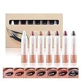 Satte und trendige Farben und haben eine hervorragende Duktilität, starke Haftung, verfärben oder verblassen nicht und eignen sich hervorragend zum Erkunden von Farben und Make-up-Kunst.