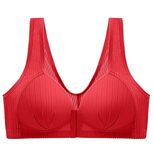 Soutien-gorge de sport à compression anti-frottement avec boutons sur le devant et maintien ferme - 2