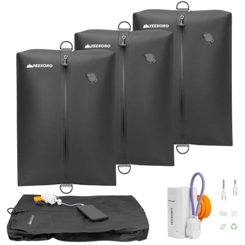YEEKORO Vacuum Bag for Travel,IPX8 Waterproof Reusable Compression Bags by YEEKORO - Used condition - US$54.00