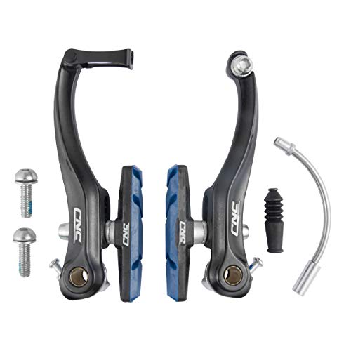 Chooee Fahrrad V Bremse,Aluminium V-Brake Bremsen 1 Paar Schwarz/Blau