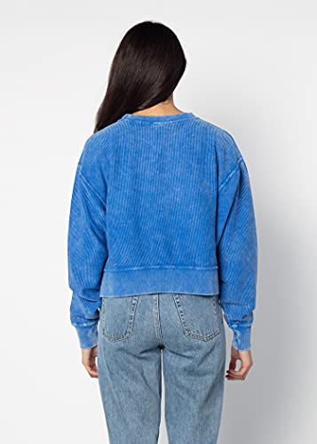 Image of chicka-d NCAA womens Corded Boxy Pullover