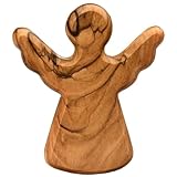 angel madera manualidades 🌿 ECOLÓGICO Y SOSTENIBLE - UN REGALO EN ARMONÍA CON LA NATURALEZA: Fabricado con madera de olivo de origen responsable, cada ángel no sólo es un hermoso y significativo recuerdo, sino también una elección sostenible. Un gesto considerado que honra tanto a la Tierra como al destinatario.