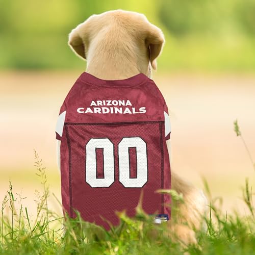Pets First ARZ-4145-SM Arizona Cardinals Mesh Jersey