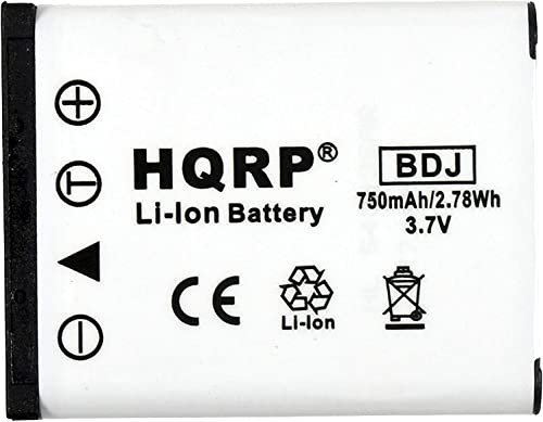 Hqrp 887774011402207 Battery Compatible With Hewlett Packard/Hp Pw460T Pw550Z Sw450, Intova Sp-8, Sealife Dc1200 Digital Camera Replacement cover