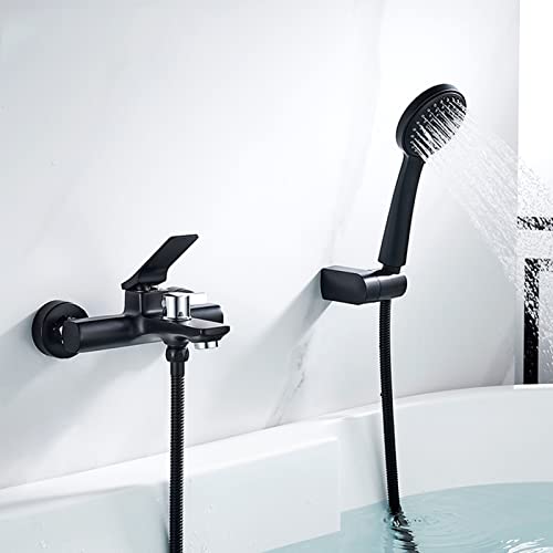 Ensemble de douche mural haut de gamme avec finition chrome miroir