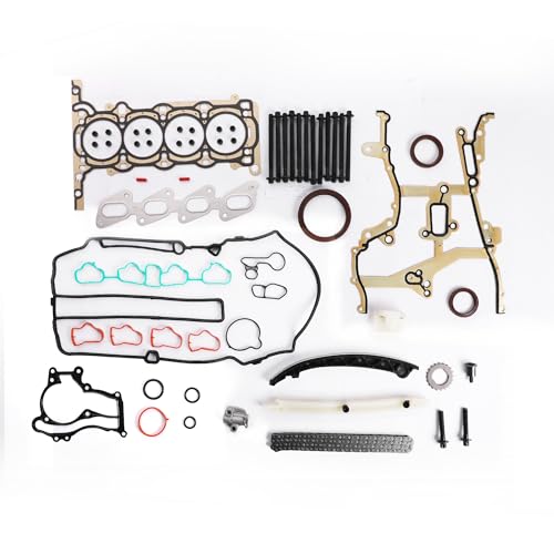 Image of PHILTOP HS26540PT-1 Timing Chain Kit Head Gasket Set Fit for Chevrolet Cruze 2011-2015, Trax 2015-2021, Buick Encore 2013-2021, Cruze Limited 2016, Sonic 2012-2020 1.4T, OE# HS54898, HGS345, HS26516PT