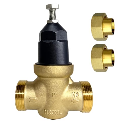 Pressure Reducing Valve 1 inch Water Pressure Regulator for Home