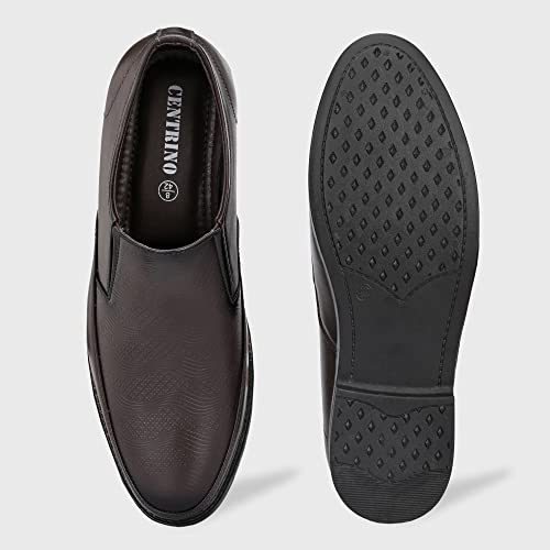 Image of Centrino Moccasin for Men | Stylish & Comfortable Slip-On | Soft Cushioned Insole | Hand-Stitched Trendy Design (6041)