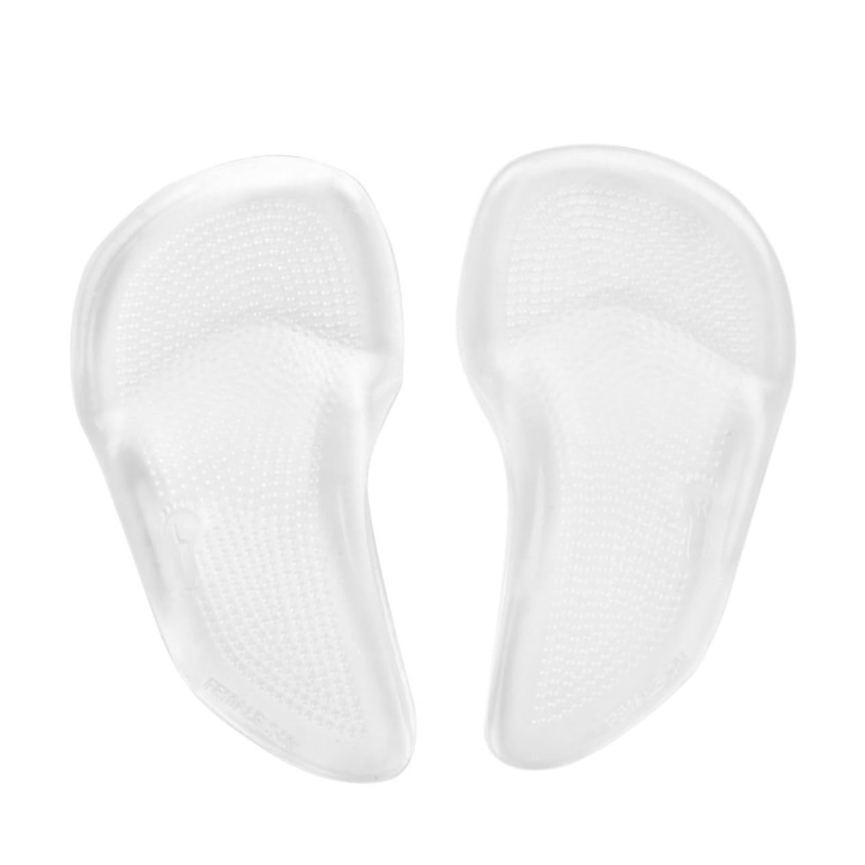 KOMBIUDA Pair Forefoot Gel Pad Men Insoles for Shoes Arch Support Insole Flat Foot Pad Plantar Gel Pads Arch Support Inserts Arch Pads for Shoes Foot Care Insole Heel Pads White