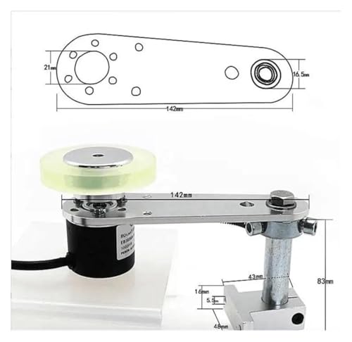 Roue de l'encodeur haute précision GHW38 avec périmètre rotatoire calibré de 200mm