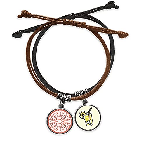 Chine rouge bracelet traditionnel en corde et cuir pour votre style quotidien