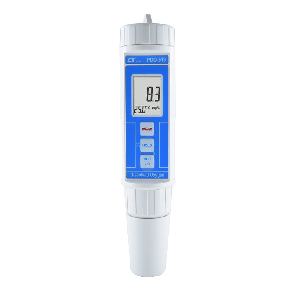 *Lieferung innerhalb von 1 Tag* Stiftförmiges Sauerstoffmessgerät für Aquarien, Aquakultur, Qualitätskontrolle zusammen mit werkseitig kalibriertem Zertifikat, Modell: PDO-519.