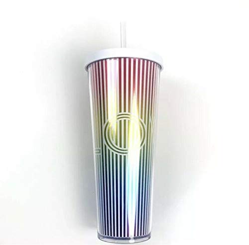 Amazon.com | Starbucks LOVE IRIDESCENT RAINBOW Acrylic Cold Cup  display picture 1