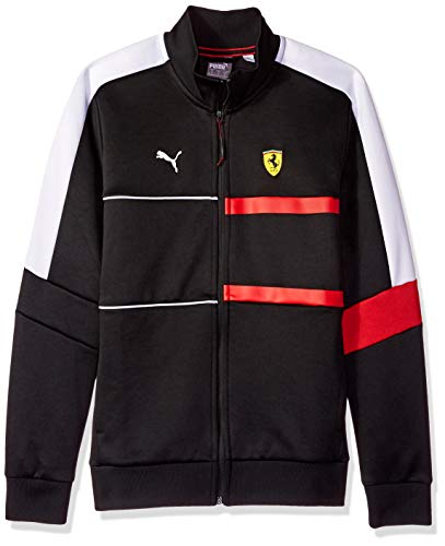 Puma Mens Formula 1 Scuderia Ferrari T7 Track Jacket, Black Puma, L #TOP7