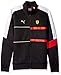PUMA Mens Formula 1 Scuderia Ferrari T7 Track Jacket, Black Puma, L