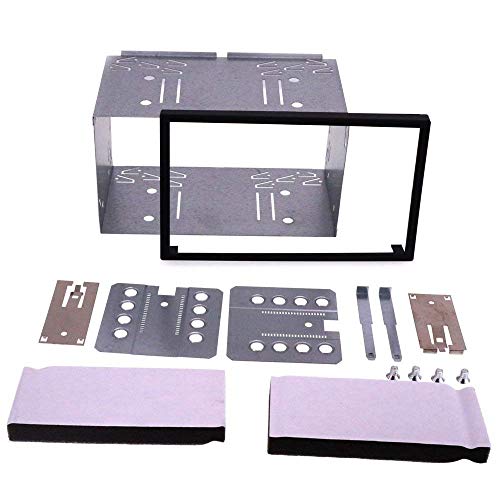 Autostereo - Marco de Montaje para Radio estéreo de Coche (180 x 103 mm, Doble DIN, 2 DIN, Universal, Montaje en salpicadero)
