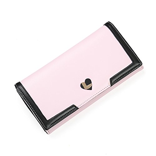 Sac à main long finissez-en avec le désordre grâce à ce grand portefeuille rose