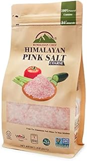Himalayan Chef Pink Himalayan Salt, Coarse Grain, Refill Grinders - 2 lbs (2 Pound Bag)