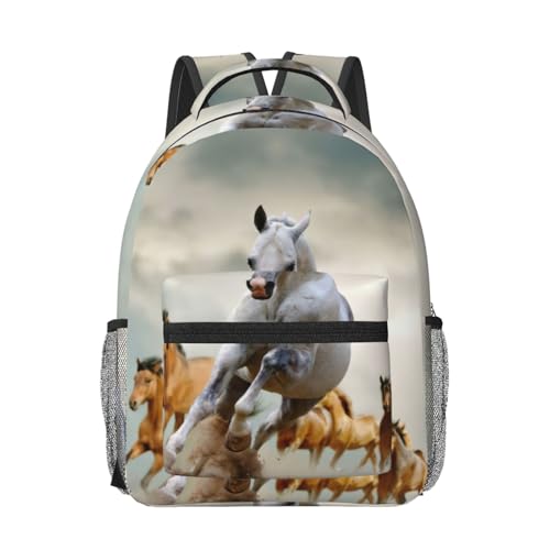 Sac à dos ordinateur portable EdWal chevaux sauvages cabine avion