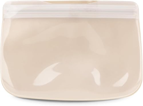 Vista 61 de W&P Porter Bolsa de almacenamiento reutilizable de silicona, sándwich (36 onzas de pie), pizarra, recipiente de almacenamiento de alimentos, apto