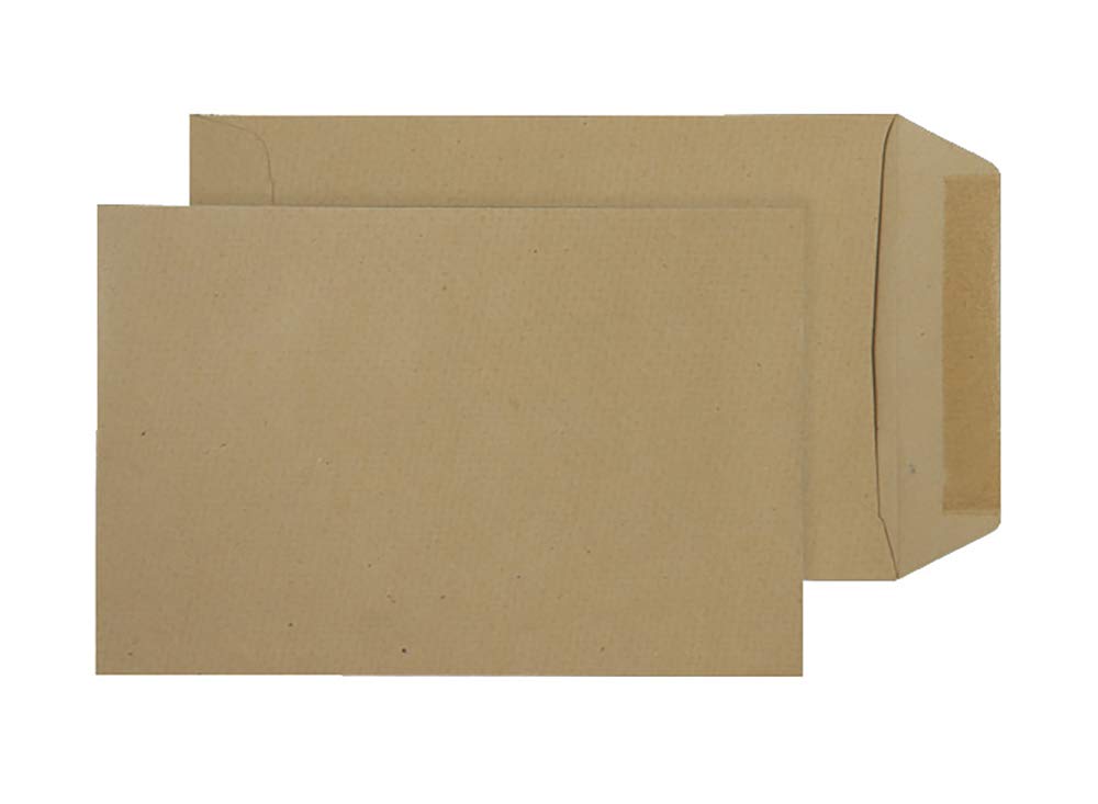 Blake Everyday Envelopes Manilla Pocket Plain Gummed 80gsm 154x106mm