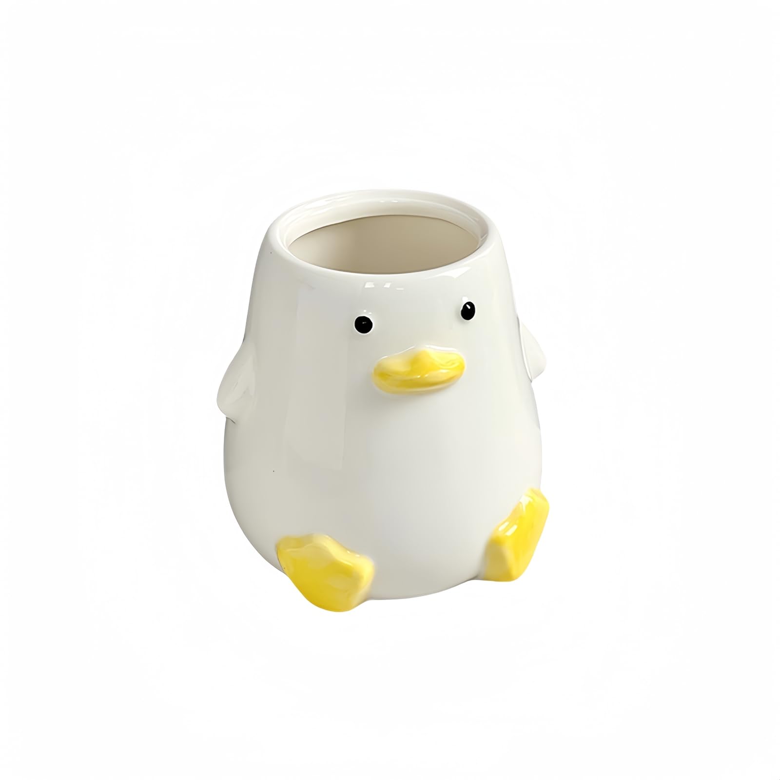 Amazon.co.jp: ペンスタンド アヒル かわいい おしゃれ ペン立て 卓上