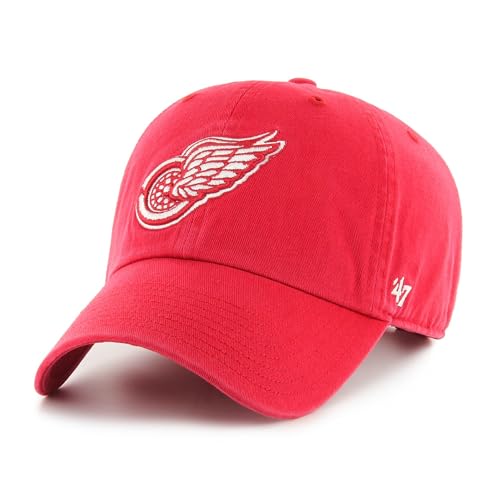 47 Detroit Red Wings NHL Clean Up Red Adjustable Cap