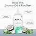 Kirk's 3-in-1 Head to Toe Nourishing Liquid Cleanser & Travel Size Bar Soap - for Men, Women & Children - Premium Coconut Oil & Aloe Vera- Non GMO & Vegan -Mint & Eucalyptus - 32 Fl Oz