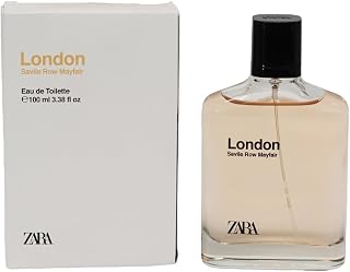 London Savile Row Mayfair Perfume for Men Mint Iris & Sandalwood Fresh Woody Fragrance Eau de Toilette EDT 100ml (3.04 fl.oz)