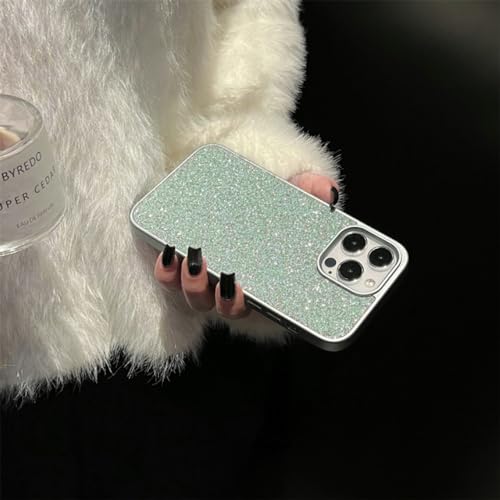 Étui étincelant iPhone 13 Pro pour briller en soirée avec antichoc givrée LVTFCO