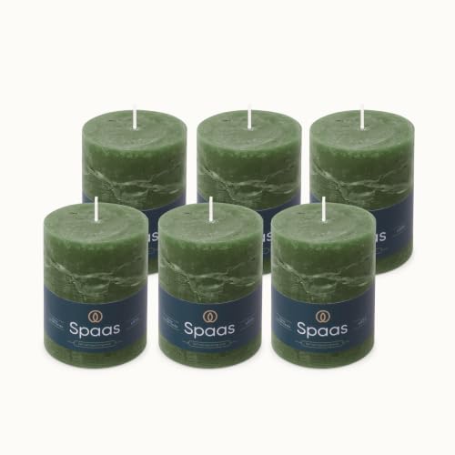 Velas rústicas Spaas sin olor para relajación en casa y bienestar libre de humos