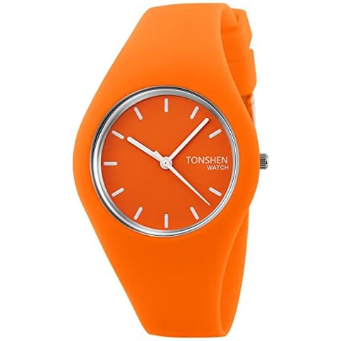 TONSHEN Casual Style Analog Quartz Watch Cover