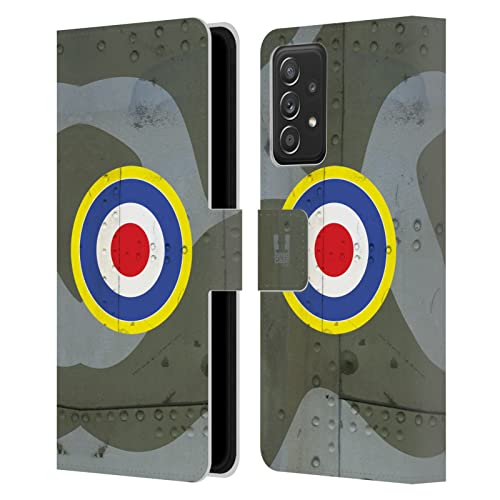 Étui portefeuille en cuir premium Première Guerre pour Samsung Galaxy A52s 5G
