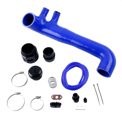 ASYXPCRH Compatible With VW Golf Jetta Polo MK7 Forge 1.2&1.4 TS Silicone Exhaust Relief Valve BOV Kit Blue