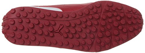 PUMA Puma Turin PS Unisex-Child Casual Athletic Sneaker (Little Kid/Big Kid), Puma White/Barbados Cherry, 1.5 M US Little Kid