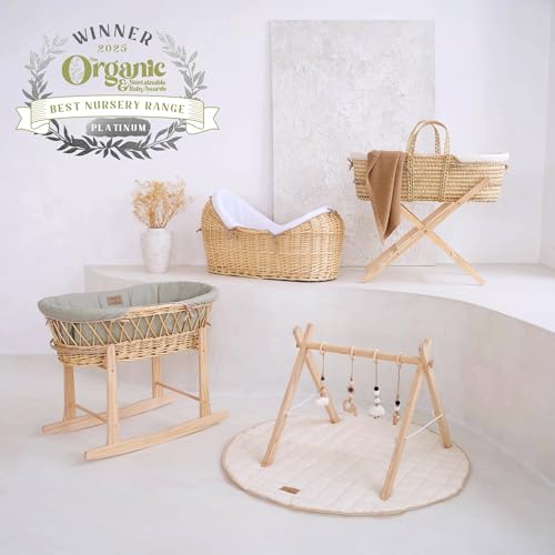 Variante de Clair de Lune moises para bebe Crema Natural 75×28 cm
