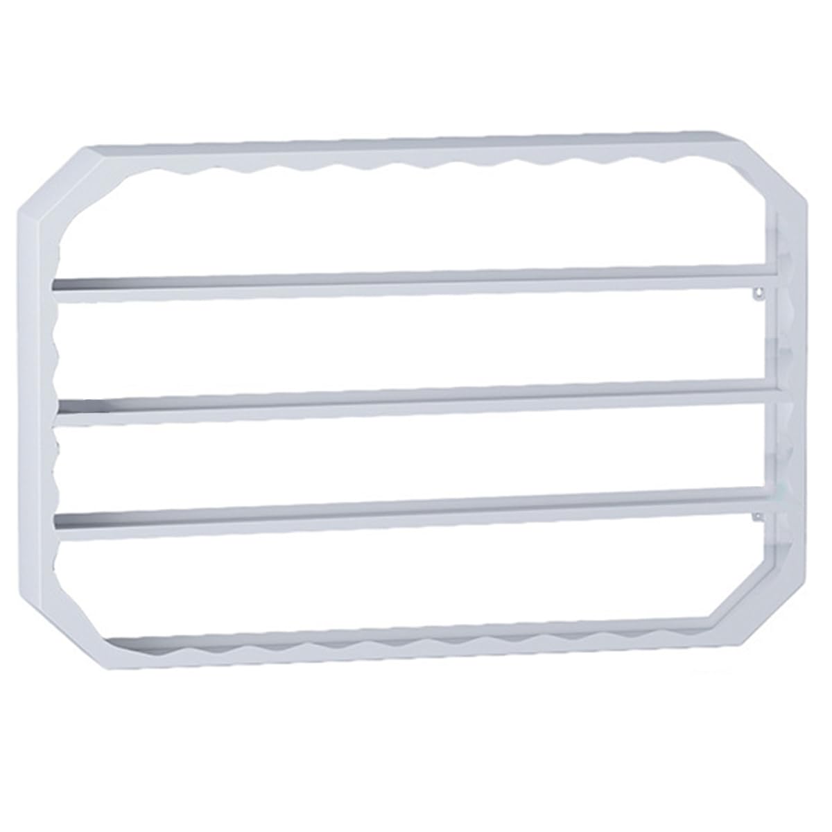 ZBJDX Metal Nail Polish Holder with 4 Shelf Metal Wall Mounted Shelf Essential Oil Display Cabinet for Salon