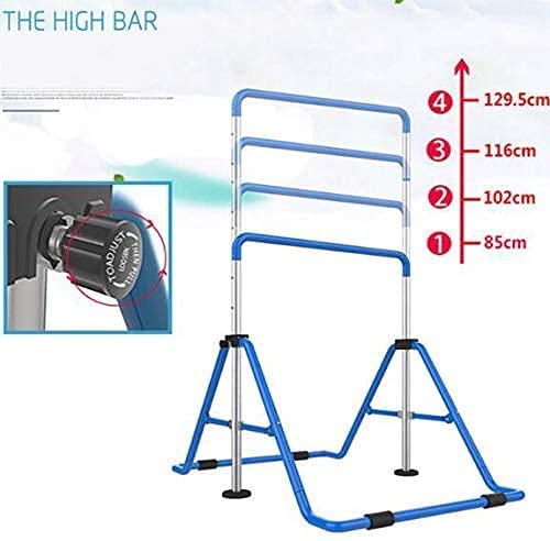 Opvouwbare Gymnastiek Dip Stand Met Mat Voor Kinderen In De Leeftijd 3-12 200 Lb