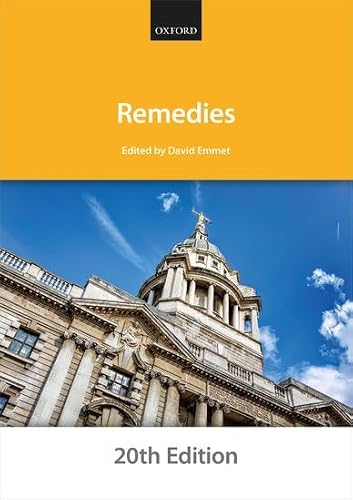 Image of Remedies (Bar Manuals)