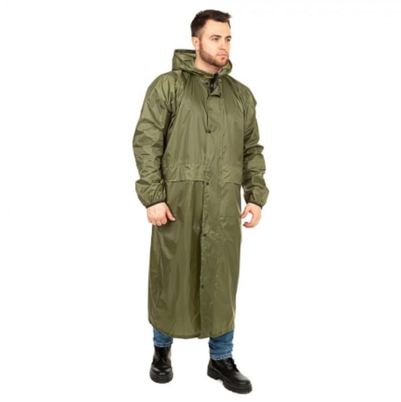 Firmed String Raincoat For Men And Women Waterproof Pvc Pastic Polyester Mix Longcoat With Adjustable Hood And Carrying Pouch-picture-24