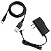 AC/DC Adapter Power Charger+USB Cord for Panasonic HC-VX870 HC-WX970 K Camera