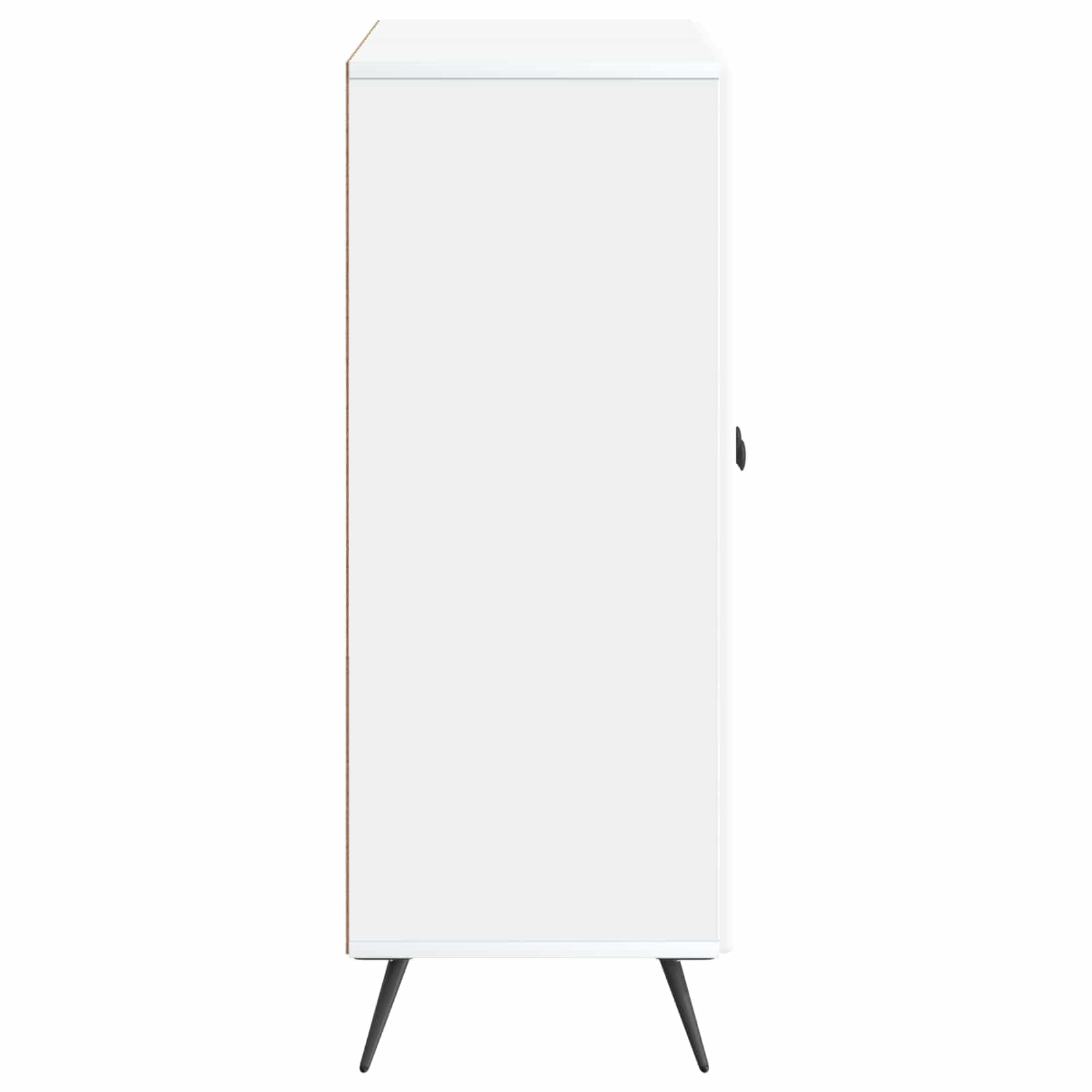 Credenza bianca 66 x 34,5 x 90 cm credenza in legno