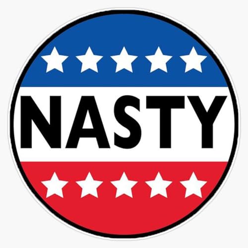 LAD Studio Nasty Sticker Bumper Sticker Vinyl Decal 5""