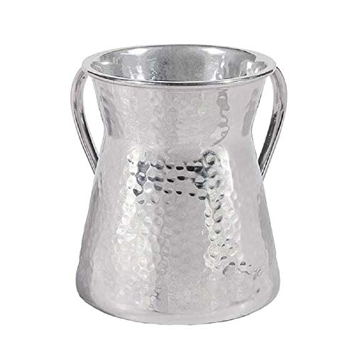Vaso para lavado de manos Netilat Yadayim acero inoxidable miniatura 2
