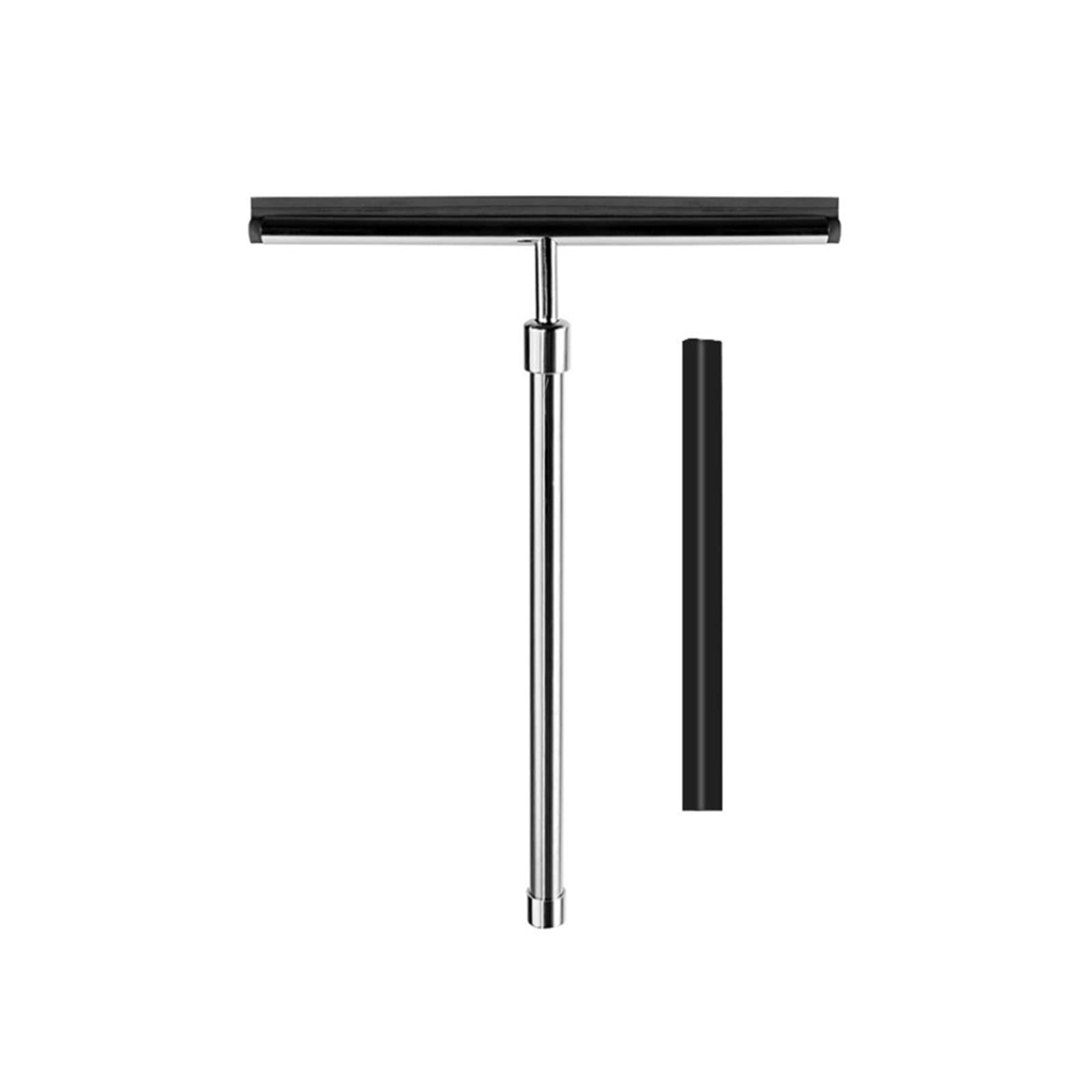 JINGYAN Ściągaczki prysznicowe Telescopic Shower Squeegee Window Glass Wiper Scraper with for Bathroom Kitchen Car