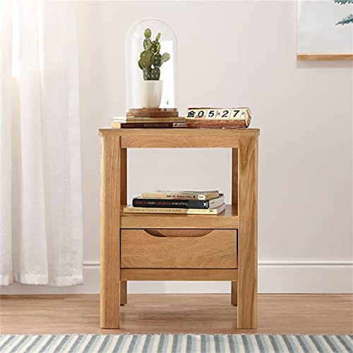 Simple small side cabinet bedside narrow cabine table de chevet bois pas cher - 7