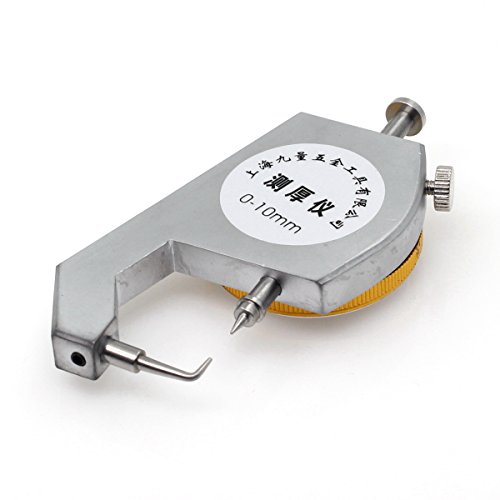 Calibrador de espesor 0-10mm, incremento 0.1mm, lectura métrica miniatura 3
